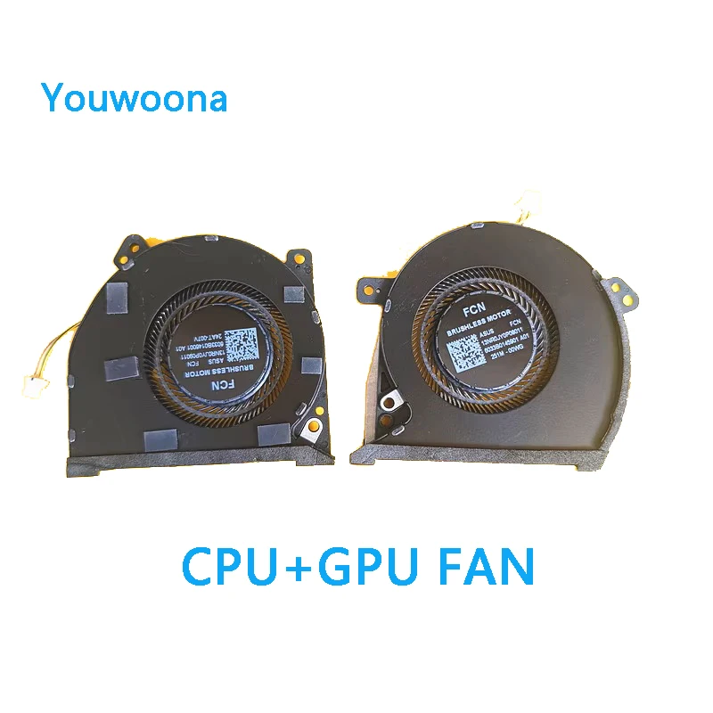

NEW ORIGINAL LAPTOP CPU GPU Cooling Fan For ASUS ROG Flow Z13 2025 GZ302 GZ302EA-RU132W