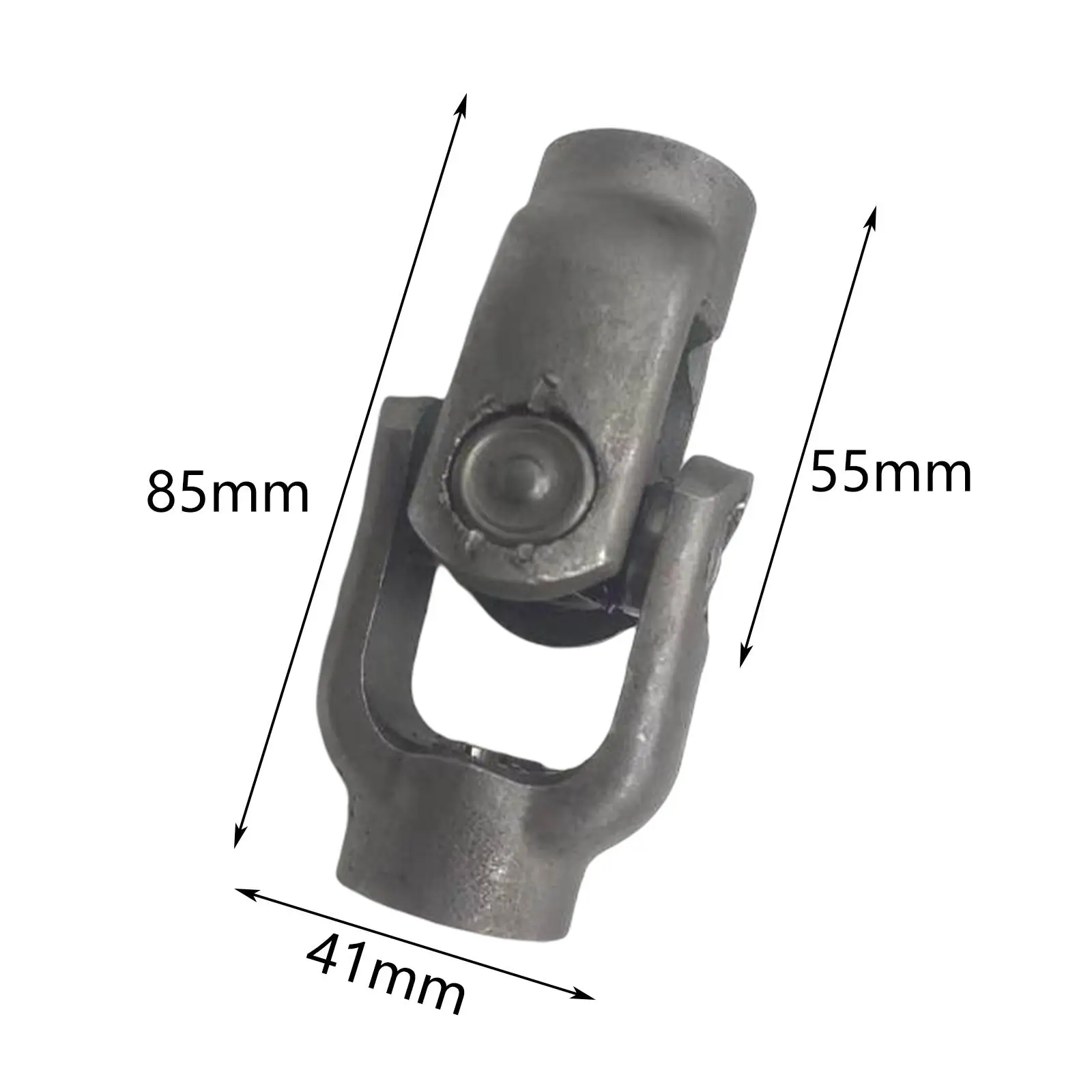 Durable Steering Ball U Joint Column Coupler 14mm Iron Shaft for Wheel Maxus T60 Utility Terrain ATV Buggy Golf Car