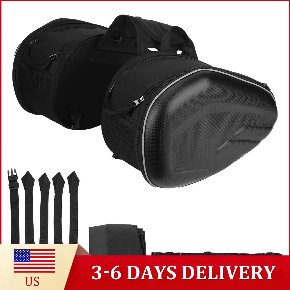 

58L Motorcycle Saddle Bag Waterproof Motorcycle Rear Side Bags Large Capacity Universal Motorcycle Panniers for Outdoor Travel