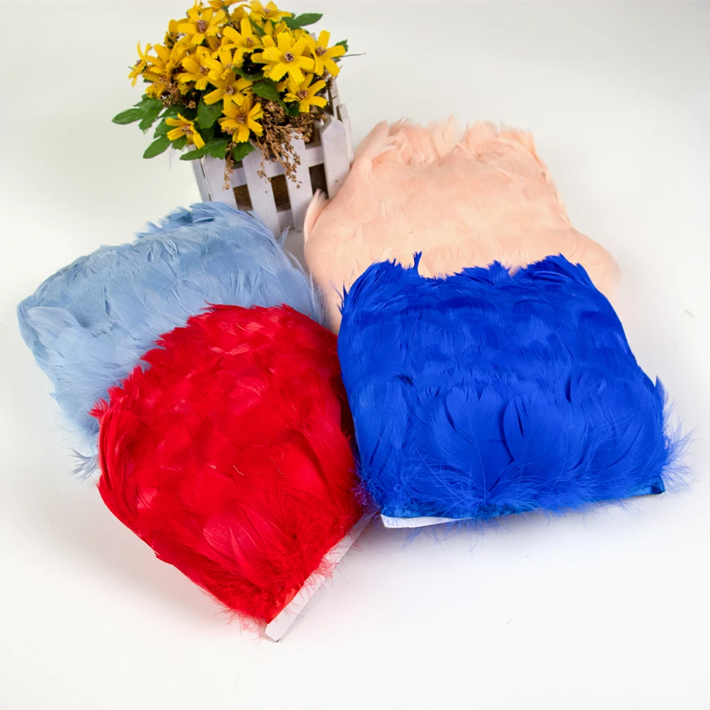 5 Meter 8-10 cm Natürliche Gän – Fringe Ribbon Sewing Bewertung und Preis