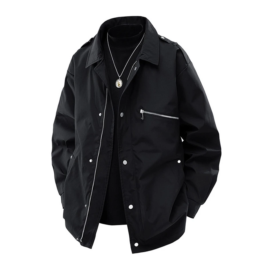 Windbreaker Jacket Men 8XL Plus Size Cargo Jacket Coat Male Fashion Casual Outerwear Camp Jackets Big Size 8XL