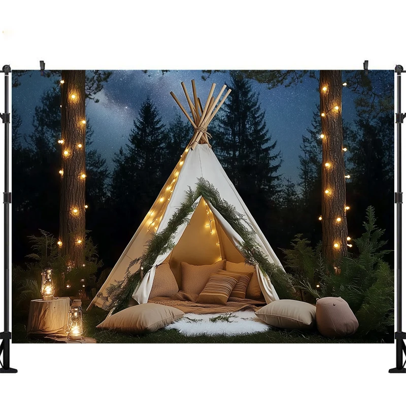 LS Jungle Valley Backdrops Kids Adult Photography Child Adult Photocall Decors Forest Tent Backgrounds