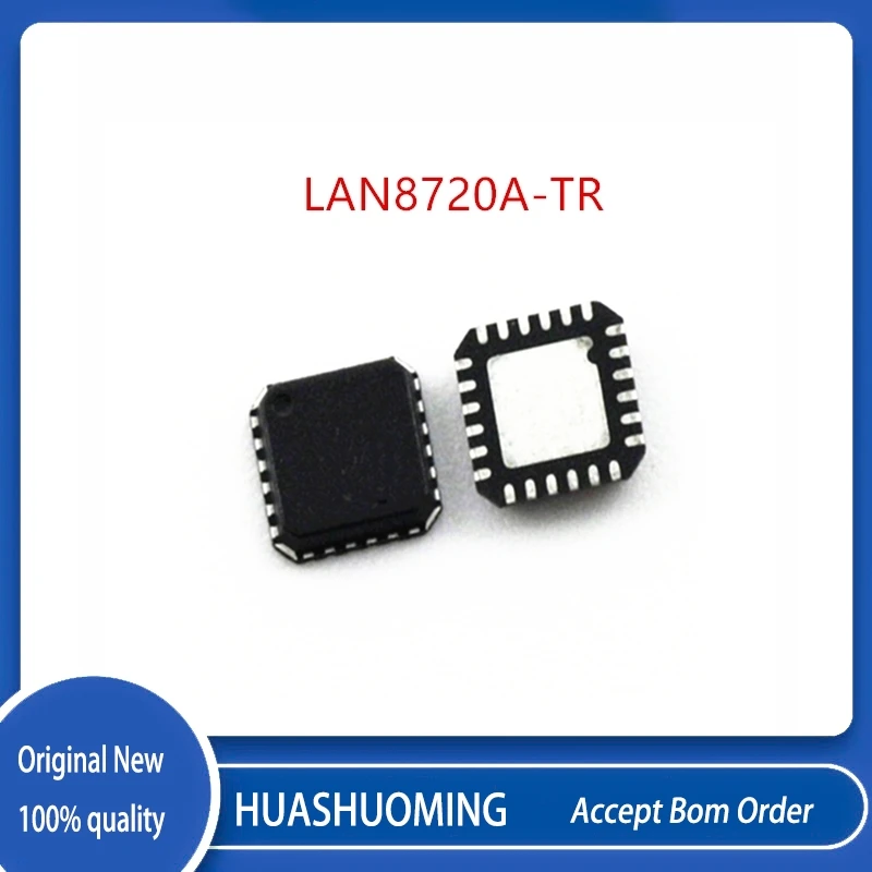 5Pcs/Lot LAN8720A-TR QFN LAN8720A QFN-24 LAN8720A-CP LAN8720 8720A