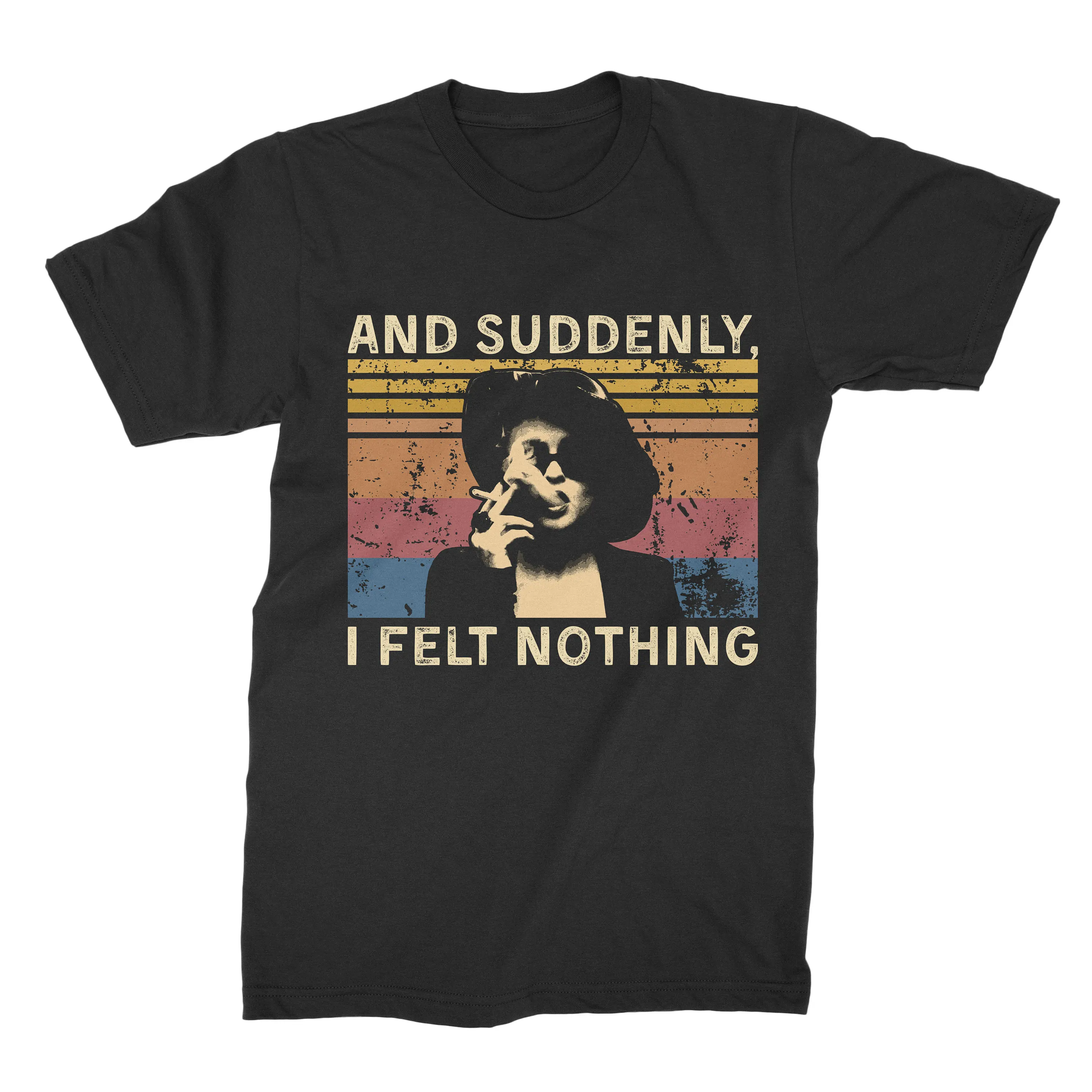 And Suddenly I Felt Nothing Fight Club Vinatge T Shirt Sweat