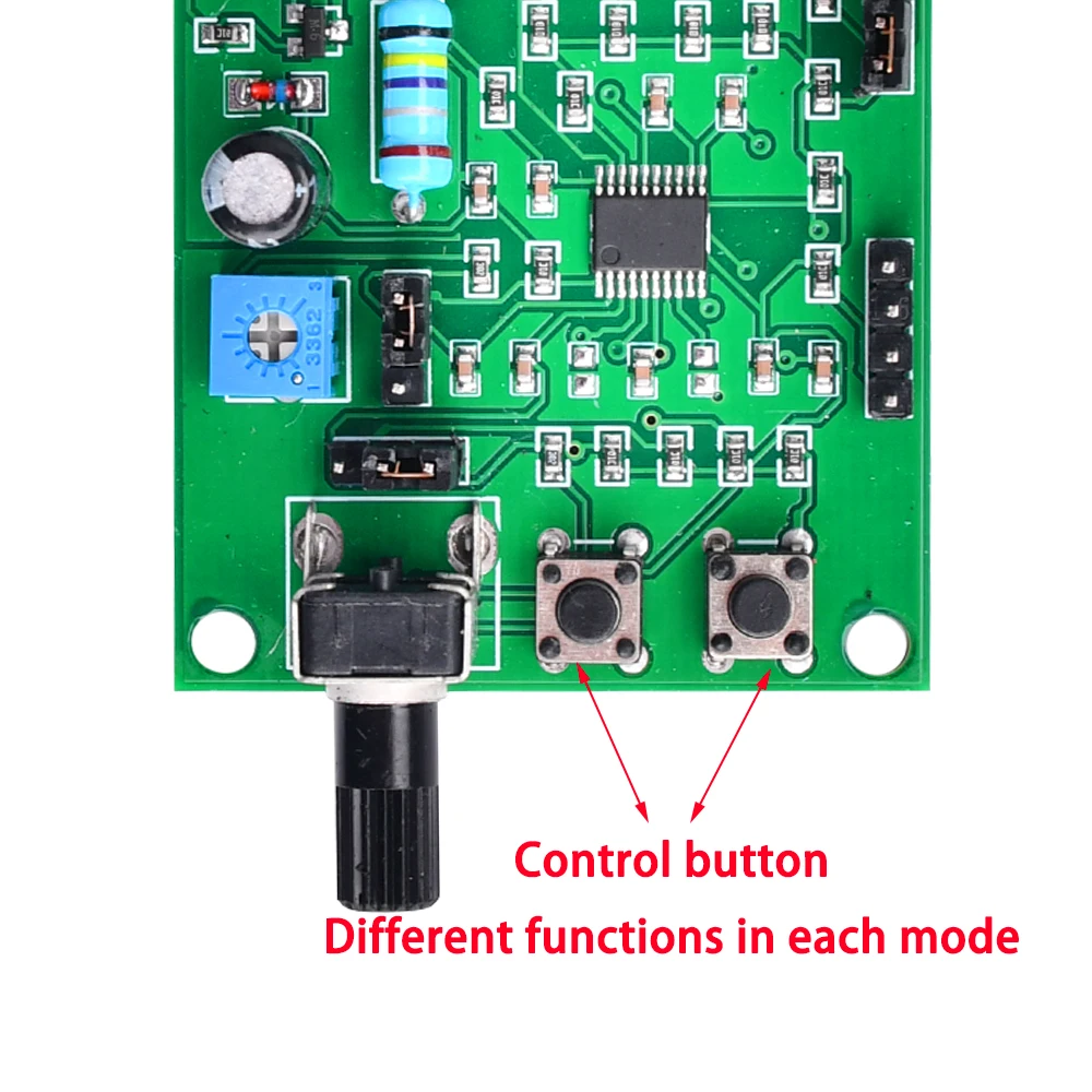 DC5V-12V Micro Stepper Motor Drive Board Motor Drive Control Board 2-phase 4-wire 4-phase 5-wire Deceleration Stepper Motor DIY