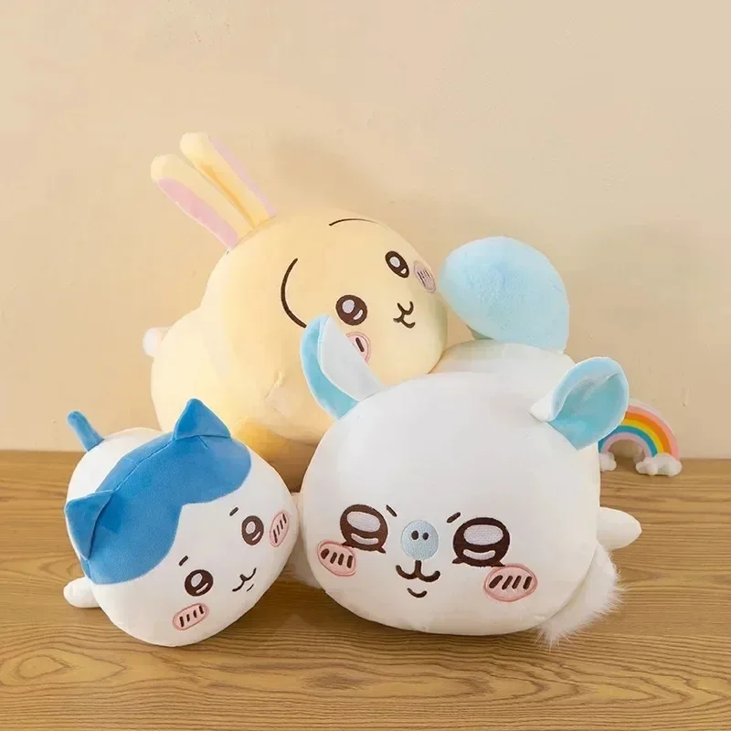 @Hot Momonga Plüschkissen Cartoon Hachiware Weiches Kissen Niedliche Usagi Plüschpuppe Ornament Anime Plüschgeschenk für Mädchen Heimdekoration – Detail 5