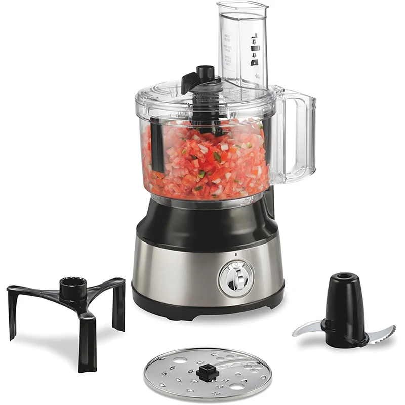 &* Food Processor & Vegetable Chopper For Slicing Shredding Mincing And Puree