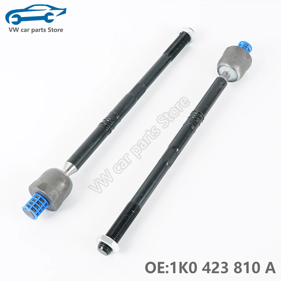 2Pcs Tie rod 1K0423810A 3C0423810A for VW TIGUAN GOLF EOS JETTA SEAT AUDI A3 Q3 RS3