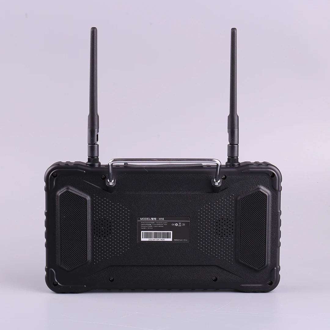 Yunzhuo preto h16 hd transmissão de vídeo hdmi rc drone controle remoto para pulverização agrícola telemetria e mapeamento