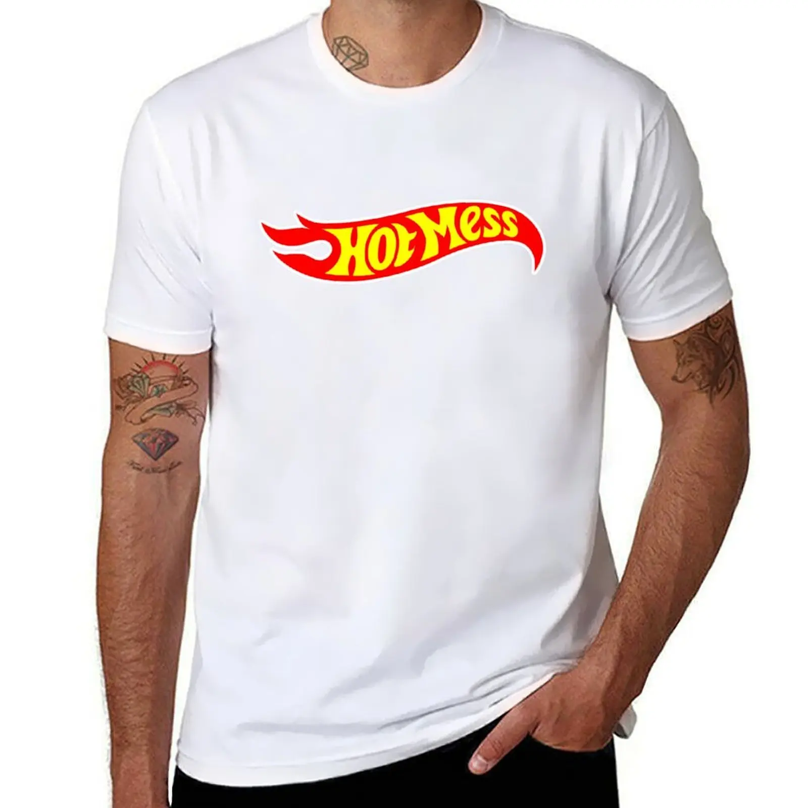 

Hot Mess T-Shirt man t shirt graphic t shirt man luxury T-Shirt