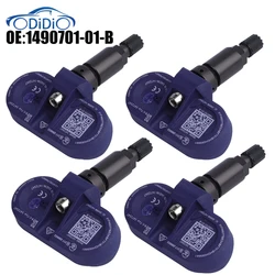 ODIDIO muslimate 149070101B nuovo sensore di monitoraggio della pressione dei pneumatici Bluetooth TPMS per Tesla Model 3 Y X S 2020-2024