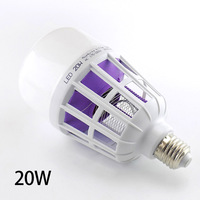 20W Mosquito Light Bulbs Anti muggen Bug Zapper Insect electric Killer Night Lamp light E27 LED moustique Killer AC 175V-220V