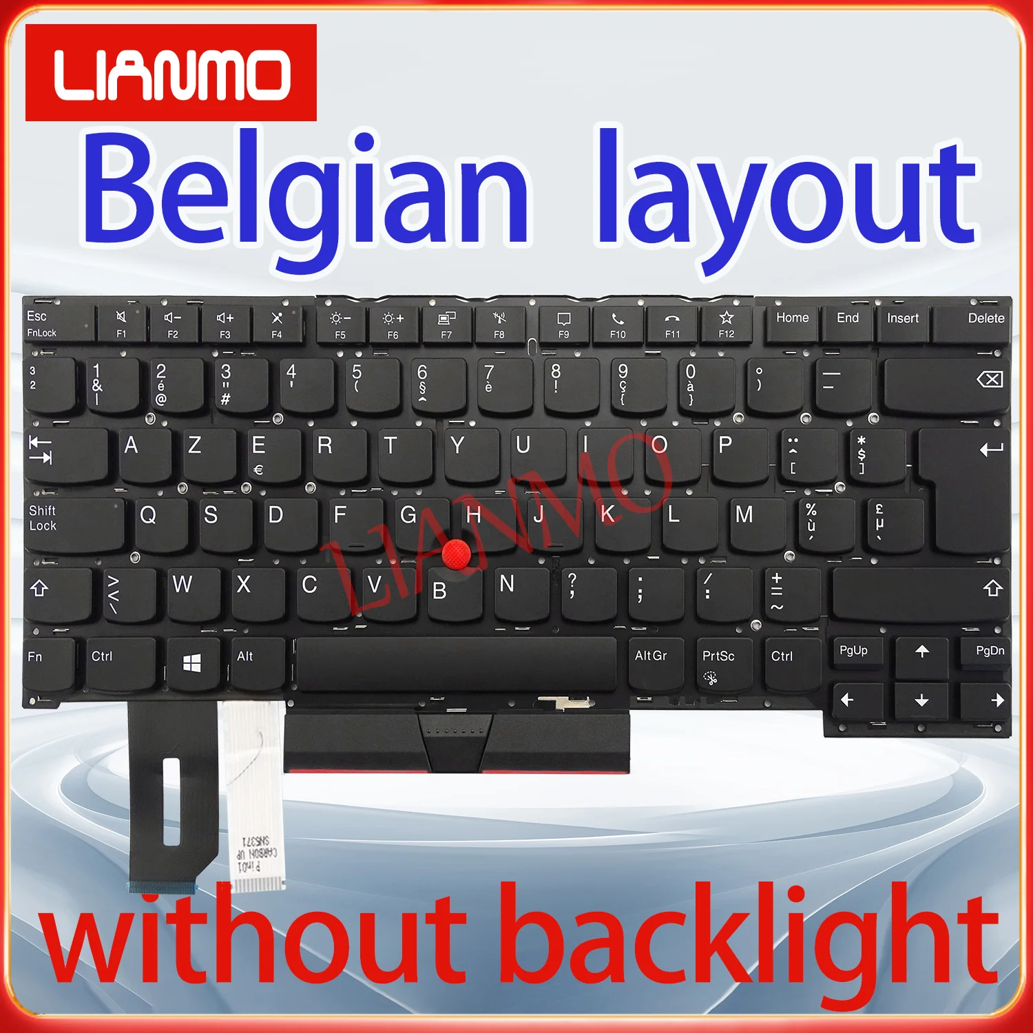 BE/Brazil/German/French/Hebrew/Italian/Korean Keyboard for Lenovo ThinkPad T14S Gen1/P1 Gen3/X1 Extreme 3rd Gen/X1 Extreme Gen3