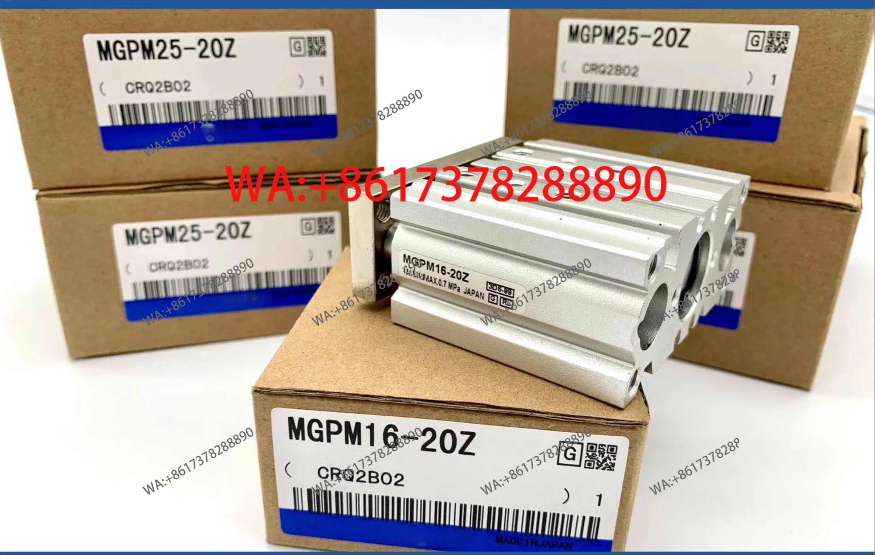 three-axis cylinder MGPM12/16/20-10/20/25/30/40/50/75/100Z sliding bearing
