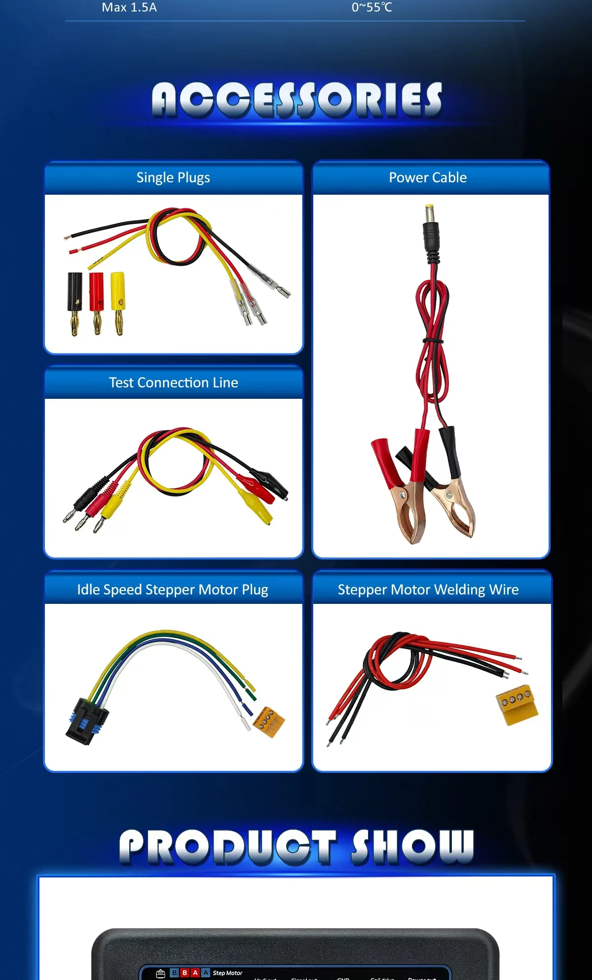 QDB 5A Auto Aktuator Tester Oszilloskop Multimeter QDB-5A Auto PWM Stick Schrittmotor Fahrer Zündspule Diagnose Werkzeuge – Detail 8
