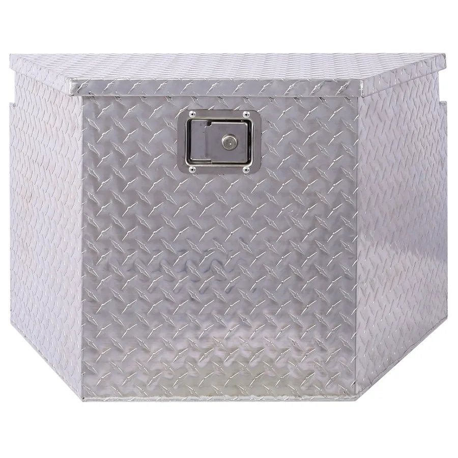 

29inch Aluminum tool box heavy duty truck bed tool box outdoor trailer pickup storage tool box RV storage organizer underbody b