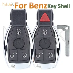 Smart Key Shell Housing for Mercedes Benz W203 W204 W205 W211 W212 W221 A B C E G W S Class Replacement Car Fob Case Cover