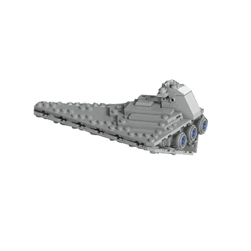 Gobricks MOC Space Wars Destroyer Cruise Spaceship The Empire Over Jedha City Model Sets Building Block Brick Toys For Kids Gift