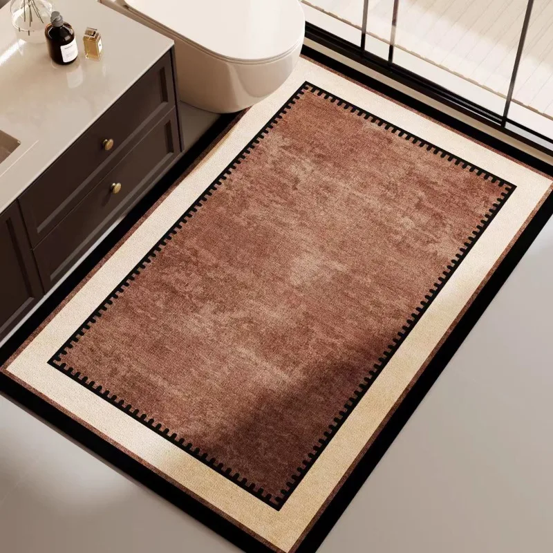 Bathroom absorbent diatom mud toilet doormat toilet toilet floor mat toilet carpet