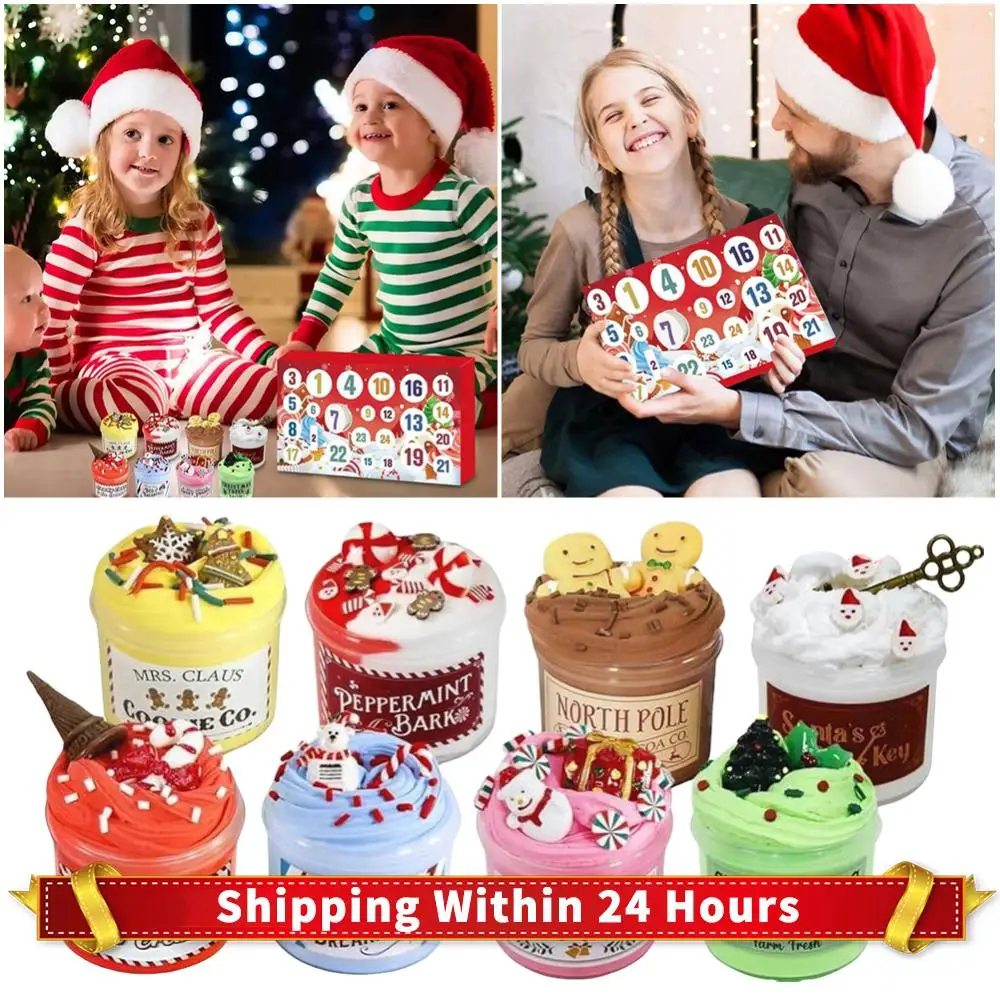 تقويم القدوم 2024 عيد الميلاد تقويم القدوم DIY صنع عدة عيد الميلاد العد التنازلي التقويم هدايا عيد الميلاد للأطفال #1