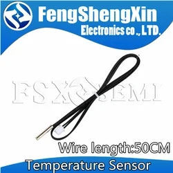 Sensor de temperatura de termistor epoxi de precisión NTC, 50CM, 3950, 3435, 3470, 2K, 5K, 10K, 15K, 20K, 50K, 100K, 1%