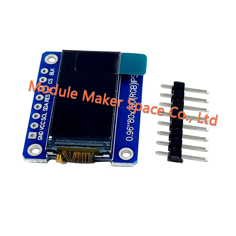 Schermo LCD TFT SPI da 0,96 pollici 80x160 ST7735 IC driver, modulo schermo LCD piccolo schermo a barra lunga colorata per Arduino