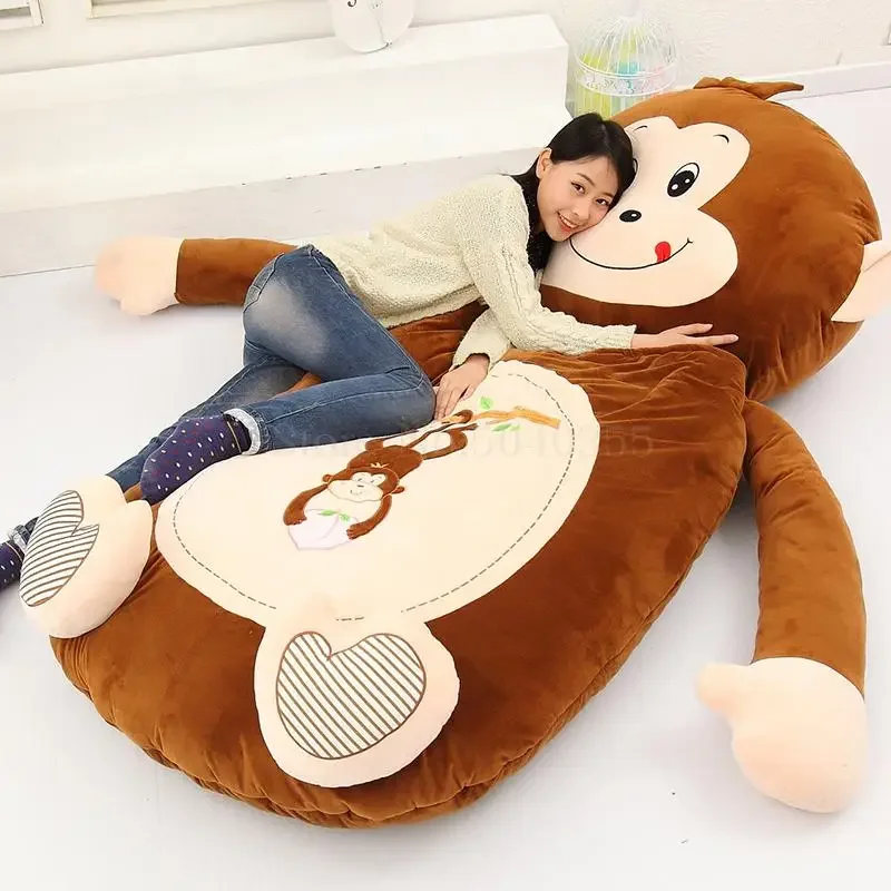 Cartoon cute animal bear child bed lazy couch tatami doll bed seat sleeping pad removable and washable