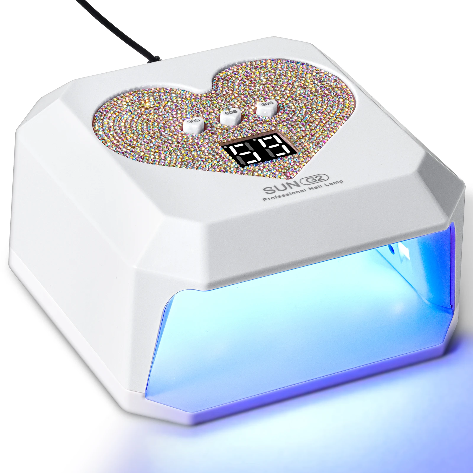 Professional UV LED Nail Lamp Convenient USB Nail Dryer for Gel Nail Polish Curing with Timer Automatic Sensor Manicure Tool