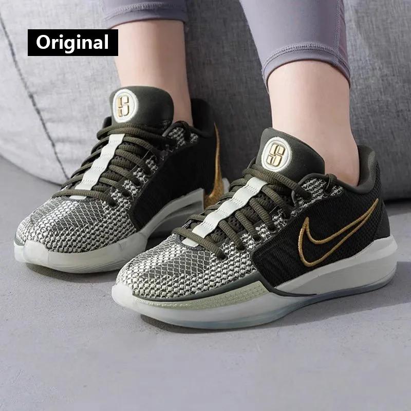 Nike men's shoes women's shoes 2024 fall new SABRINA 1 low-help sports cushioned combat basketball shoes HF5517-302