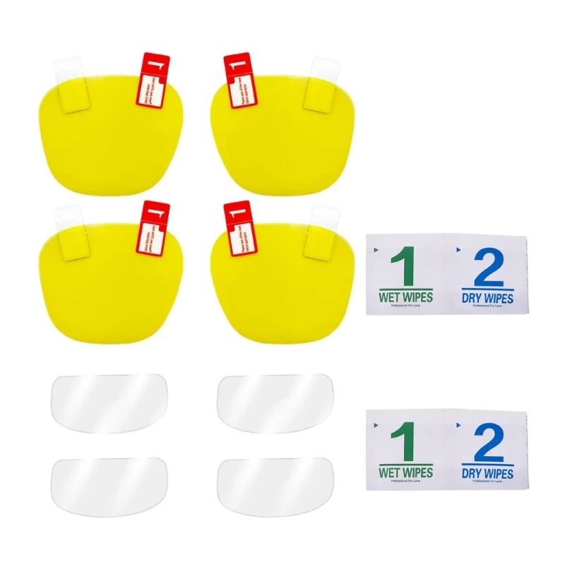 Brillenschutzfolie für Xbx a01, klares, kratzfestes Brillenglas-Displayschutz-Set für den täglichen Gebrauch, Pendeln, Lagerung – Detail 1