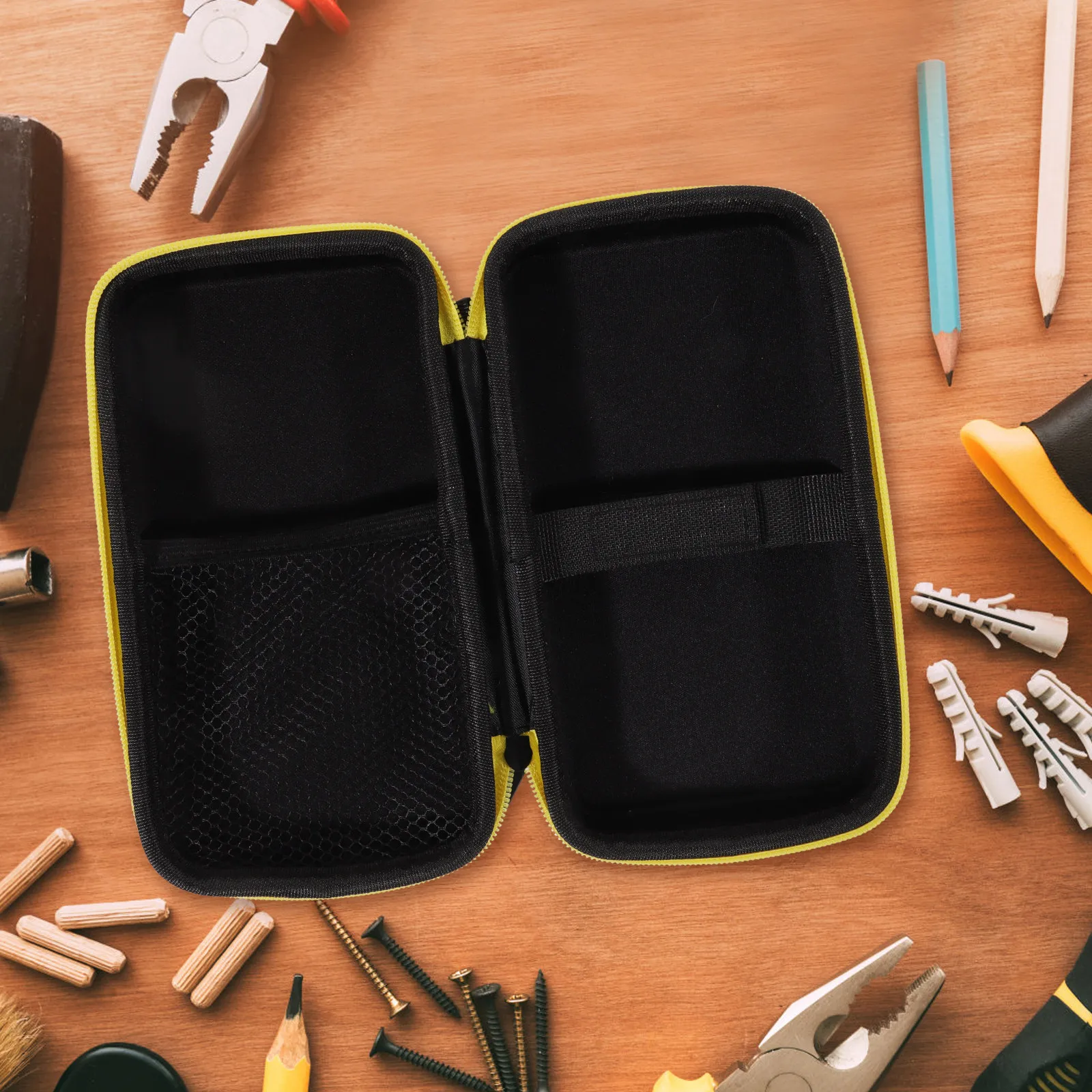 Digital Multimeter Carrier Bag Nylon Portable Tool Organizer for Clamp Meter Multimeter Storage Small Tools Accessories Carry