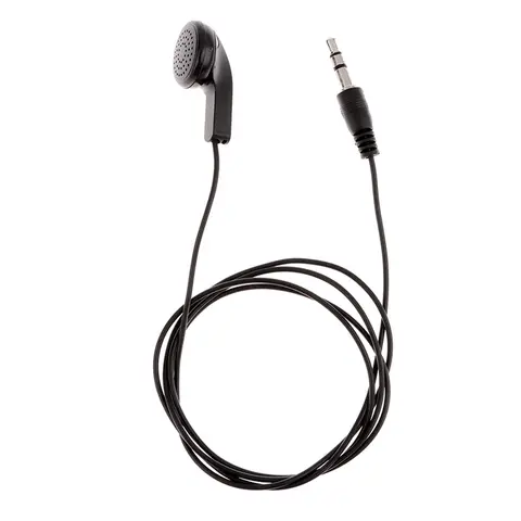 Écouteurs mono face simples, oreillettes intra-auriculaires, isolation du bruit, prise 3.5mm, cordon renforcé, pour téléphones Android, lecteurs MP3