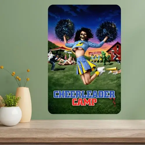 Cheerleader Camp Classic Movie Metal Poster Sign