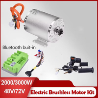 48V 72V 3000W 2000W Electric Brushless Motor High Speed Motor for Ebike Motor Kit Electric Motorcycle ATV