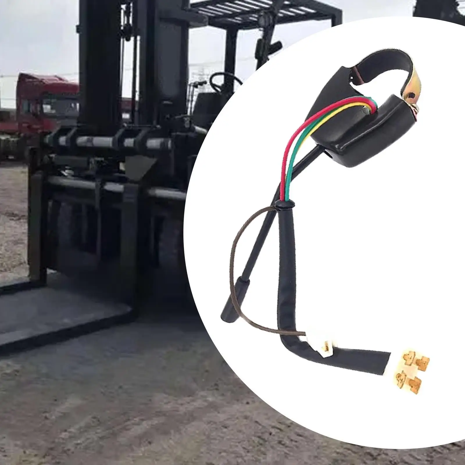 Forklift Turn Signal Switch Easy to Install Practical Heavy Duty JK802A Multiuse for Vehicle Truck Forklift Tractor Trailer