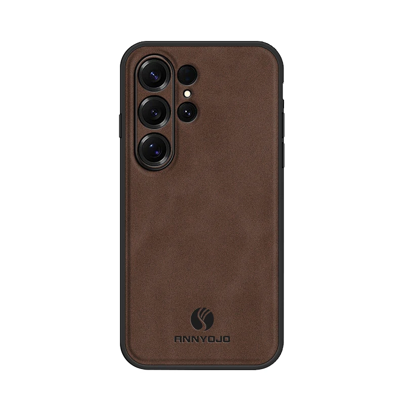 PU Leather Phone Case for Samsung Galaxy S26 S25 S24 S23 Ultra Plus FE Edge A17 A07 A56 A36 Cover Shockproof Full Camera Shell