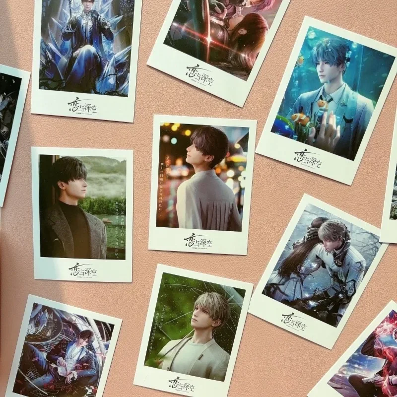 Love and Deepspace 40PCS/Set Decor Light and Night Lomo Photocard HD Printed Small Album Photo Card For Fans Collection Picture