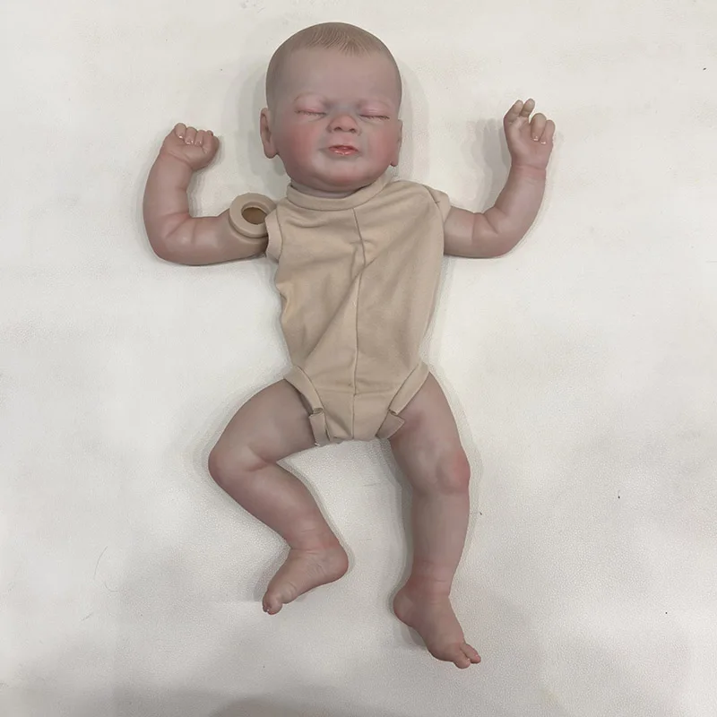 19inch Romy Finished Doll Size Already Painted Kits Very Lifelike Reborn Baby Doll DIY Toys