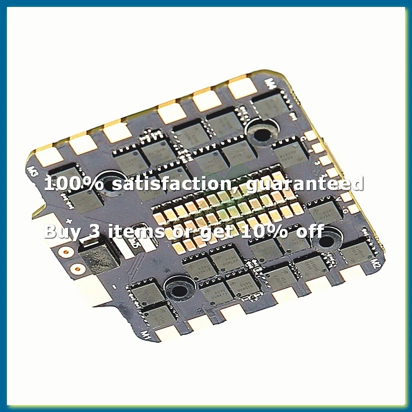 ESC Brushless FPV 4-en-1 BLS 100A 3-6S 30.5x30.5 EFM8BB21F16G MCU pour Drones FPV RC Freestyle 13/15 pouces - Pièces WDL