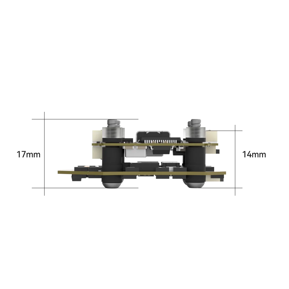 iFlight Borg Mini F7 Mini Flight Stack - 60A Electronic Speed Controller, 4-8S for FPV Quadcopter