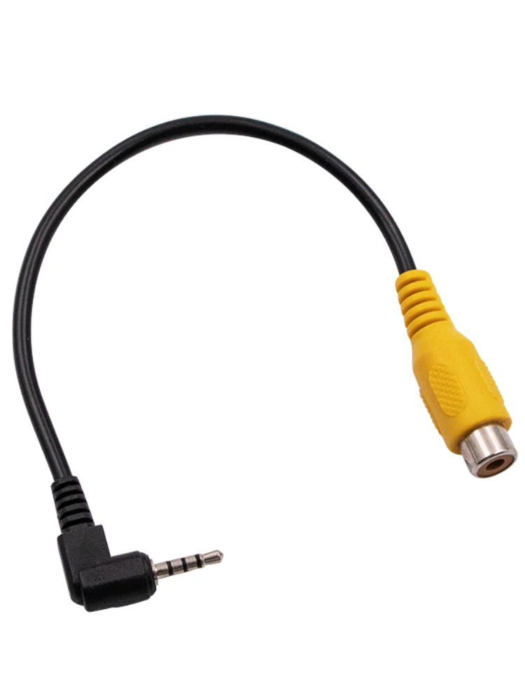 Mini câble audio vidéo RCA femelle, 0.2m, AV vidéo, GPS, caméra, adaptateur mâle, prise jack stéréo, convertisseur TRRS, m-x, pour voiture droite