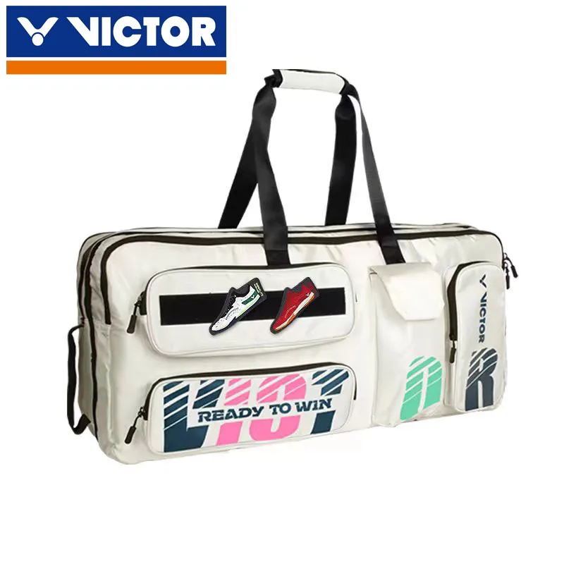 VICTOR Victory Badminton Bag Training Competition Rectangular Bags Multi-functional Racket Bag BR3632 Sports Tennis Gym Men Bags