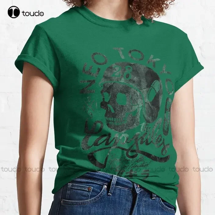 The Capsules - Black Ink Akira Manga Anime Otaku Kaneda Tetsuo Biker Motorcycle Skull Classic T-Shirt Custom Gift Xs-5Xl Tshirt view 3