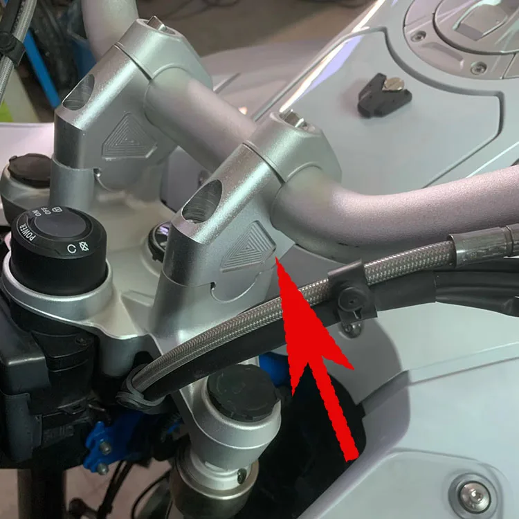 For BMW RnineT Pure R9T Pure Racer 2014-2024 R12 2024-2026 Motorcycle Handle Bar Clamp 28MM Raised Extend Handlebar Mount Riser