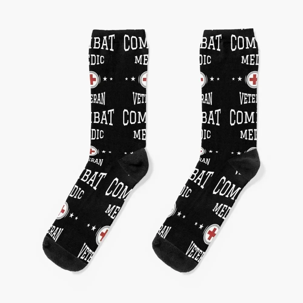 Combat Medic Veteran Socks valentine gift ideas Sports christmass gift Men's Socks Luxury Women's