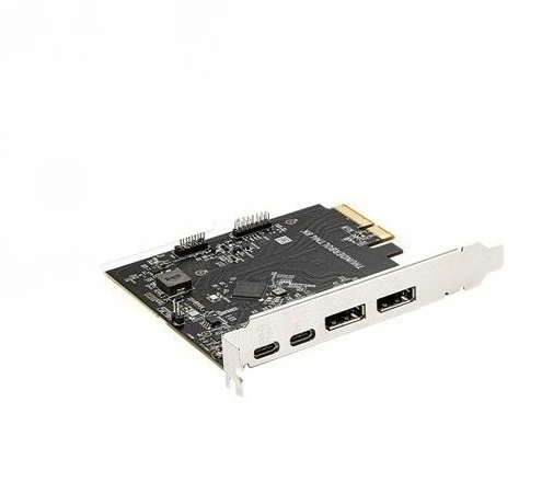 

PCIe to USB4 40Gbps Expansion Card, 4K Video & Audio Support PCI Express Adapter
