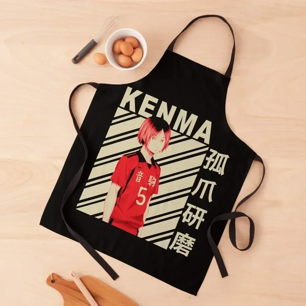 

Kenma kozume - Vintage Art Apron Kitchen Things For Home cleanings Kitchen Kawaii Accessories Home And Kitchen Apron