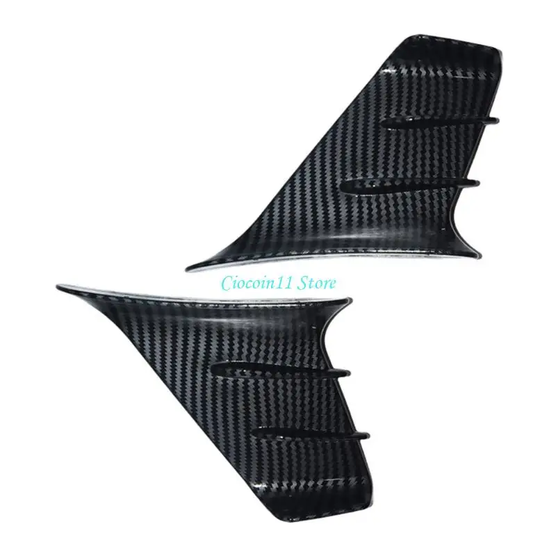 Y1ub دراجة نارية جناح الأجنحة الهوائية التصاميم ABS Universal Fit Deflector spoiler