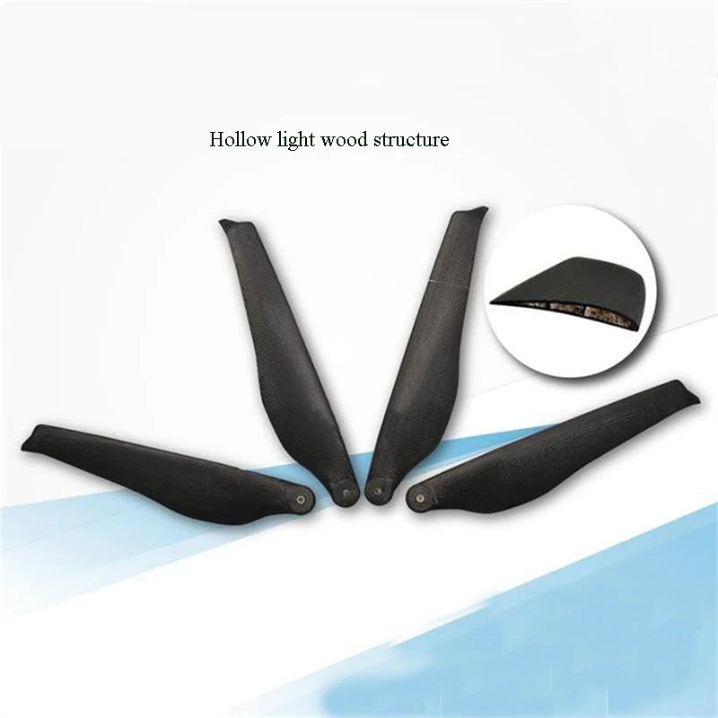 28x9.2 30x9.9 32x10.5 inch Carbon Fiber Folding Propeller C/CW FOC Noise Reduction Damping prop Paddle blade Plant UAV hobbwing