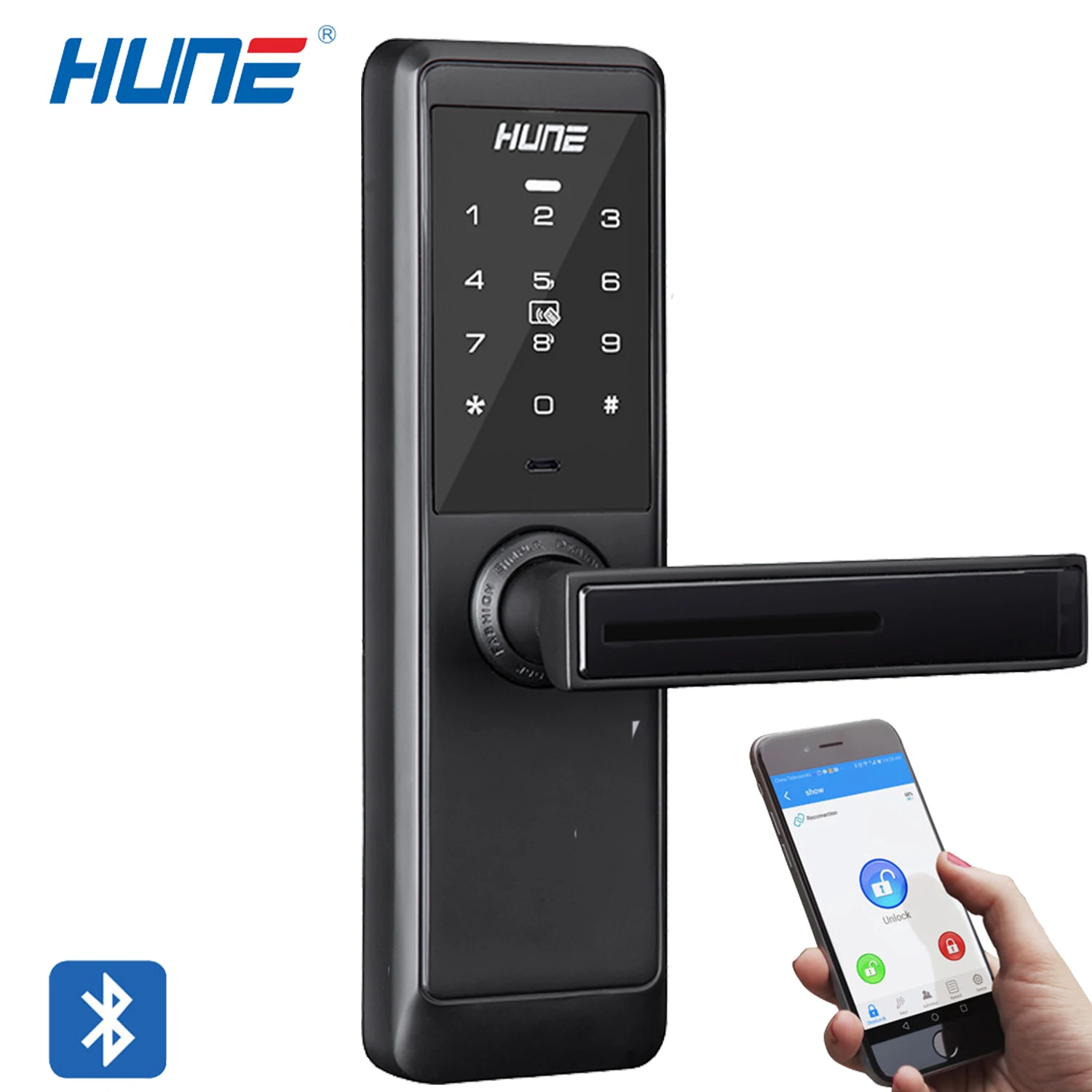 Economic Hot Sale Smart Safe Security BLE Remote Control Digital Keyless Combination for Airbnb Door Locks Manufacturer